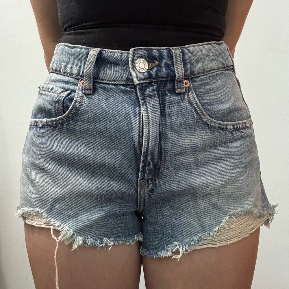 Garage Blue Jean Shorts